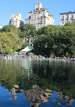 central park reflection